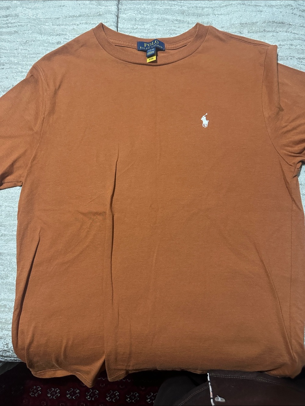 Polo by Ralph Lauren Men's Crewneck T-Shirt - Rust Orange